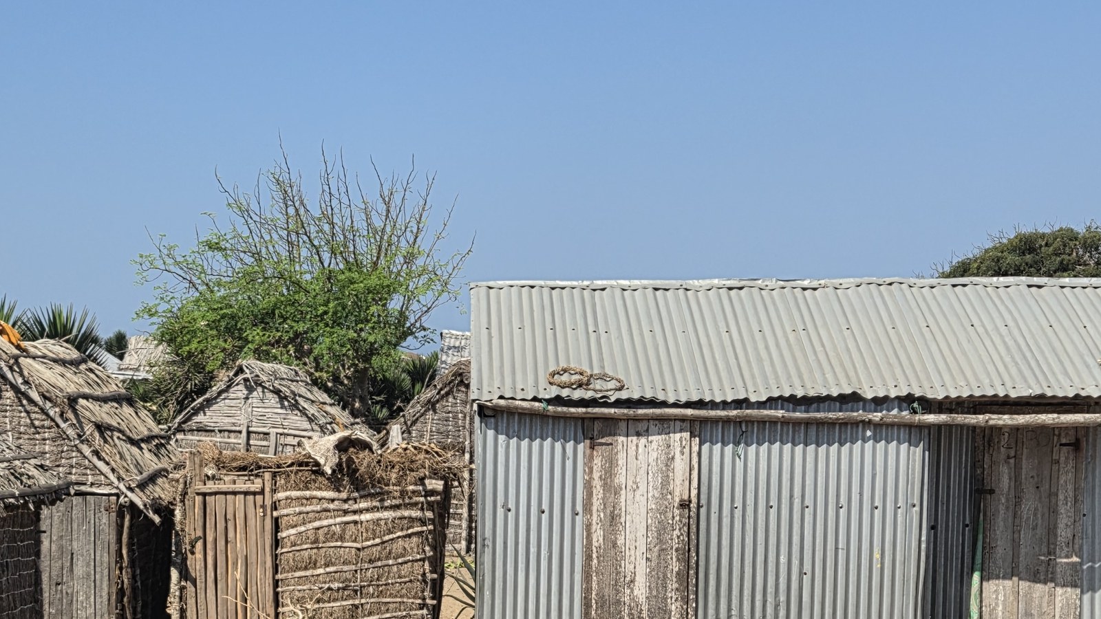 Coastal village in Madagascar