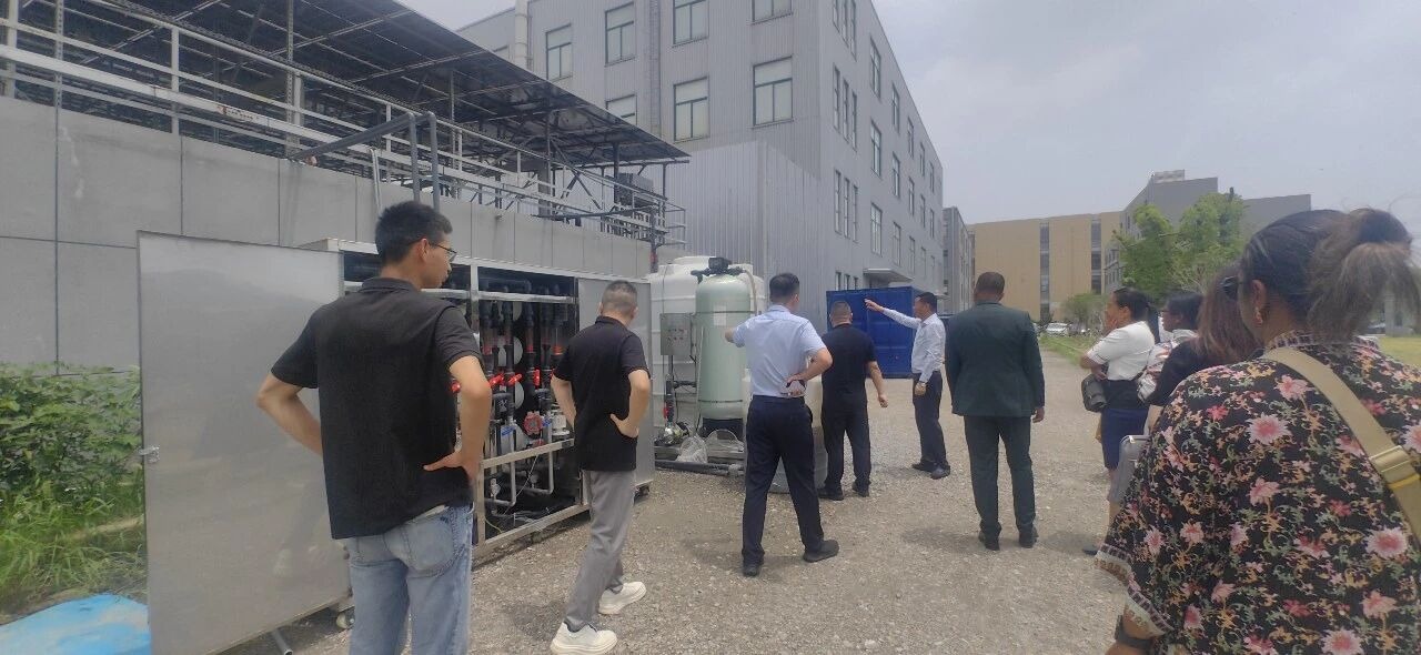 At the industrial wastewater membrane system, Bangtec site